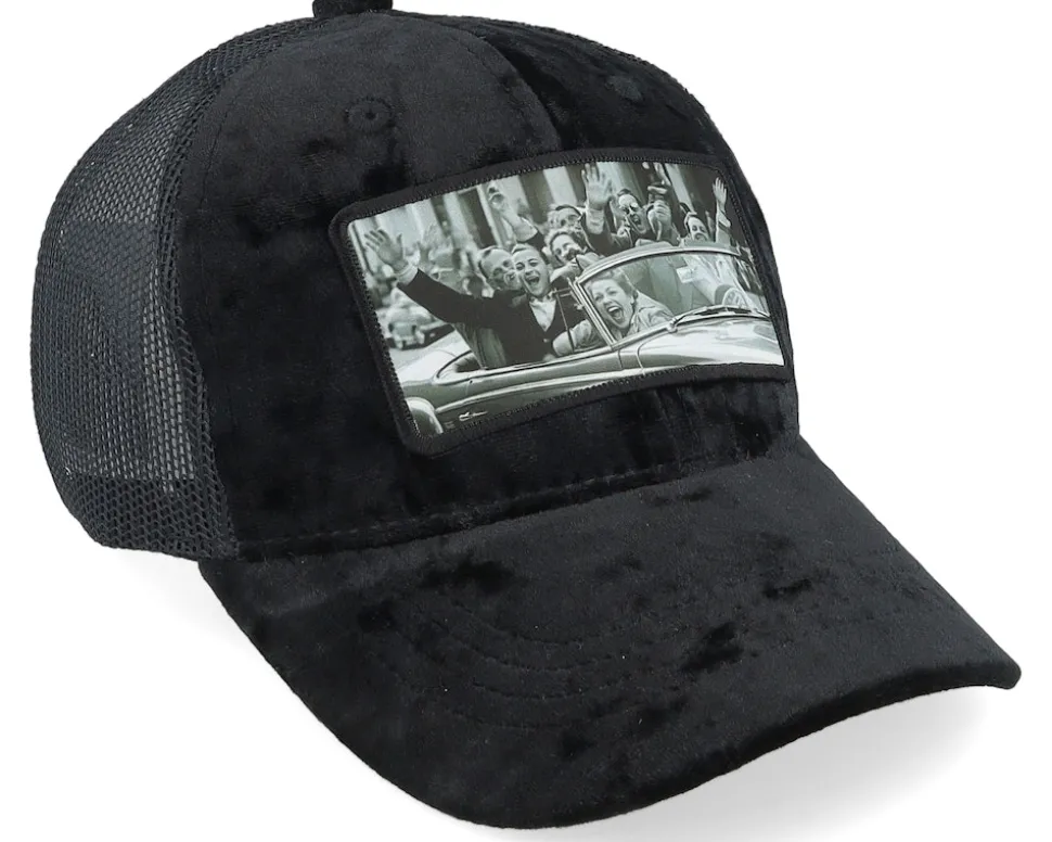 Kids Cabriolet Party Velvet Black Trucker - Calza Pennello