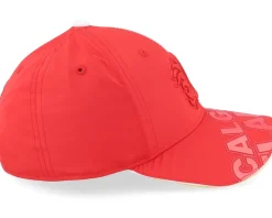 Kids Calgary Flames Face-off Structured Red Adjustable - Outerstuff