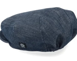 Kids Carl Jr. Organic Denim Blue Flat Cap - CTH Ericson