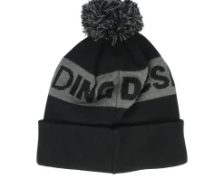 Kids Chester Beanie Black Pom - DC