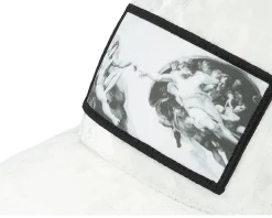 Kids Creation Of Adam Velvet White/Black Trucker - Calza Pennello