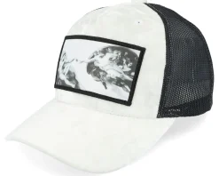 Kids Creation Of Adam Velvet White/Black Trucker - Calza Pennello