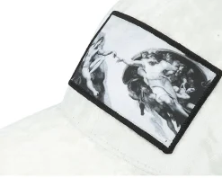 Kids Creation Of Adam Velvet White/Black Trucker - Calza Pennello