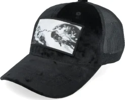Kids Creation Of Adam Velvet White/Black Trucker - Calza Pennello