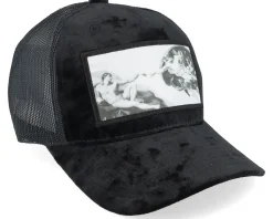 Kids Creation Of Adam Velvet Black Trucker - Calza Pennello