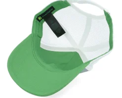 Kids Current Embroidery White/Grey/Green Trucker - John Deere