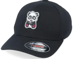 Kids 3D Frame Panda Black Flexfit - Kiddo Cap