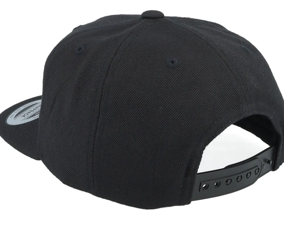 Kids 3d Police Badge Junior Black Snapback - Kiddo Cap