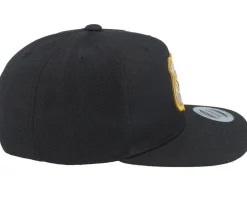 Kids 3d Police Badge Junior Black Snapback - Kiddo Cap