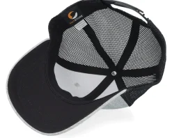 Kids 3d Police Badge Junior Heather Grey/Black Trucker - Kiddo Cap