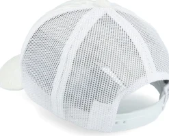 Kids 3d Police Badge Junior Velvet White Trucker - Kiddo Cap