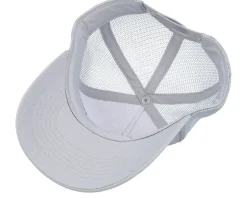 Kids 3d Smile Light Grey A-Frame Trucker - Kiddo Cap