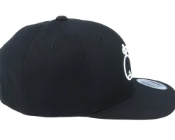 Kids 3D Whale Black Snapback - Kiddo Cap