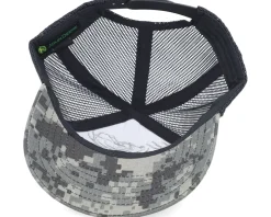 Kids Digi Hat Black/Camouflage Trucker - John Deere