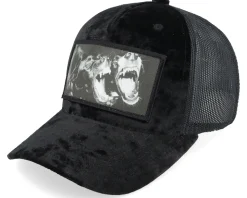 Kids Dogs Velvet Green/Black Trucker - Calza Pennello