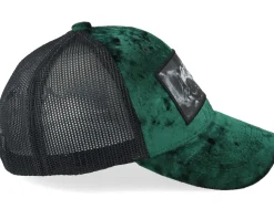 Kids Dogs Velvet Green/Black Trucker - Calza Pennello