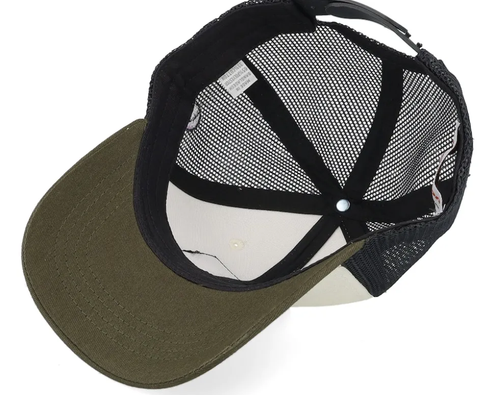 Kids Donatello Box Green/White/Black Trucker - TMNT