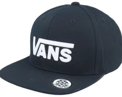 Kids Drop V II Black Snapback - Vans