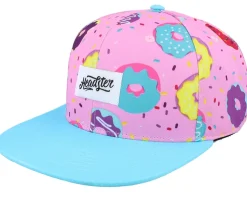 Kids Duh Donut Pink Snapback - Headster
