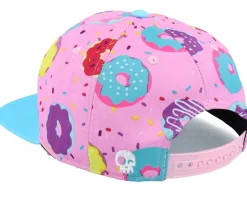 Kids Duh Donut Pink Snapback - Headster