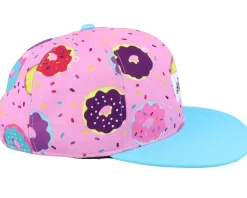 Kids Duh Donut Pink Snapback - Headster