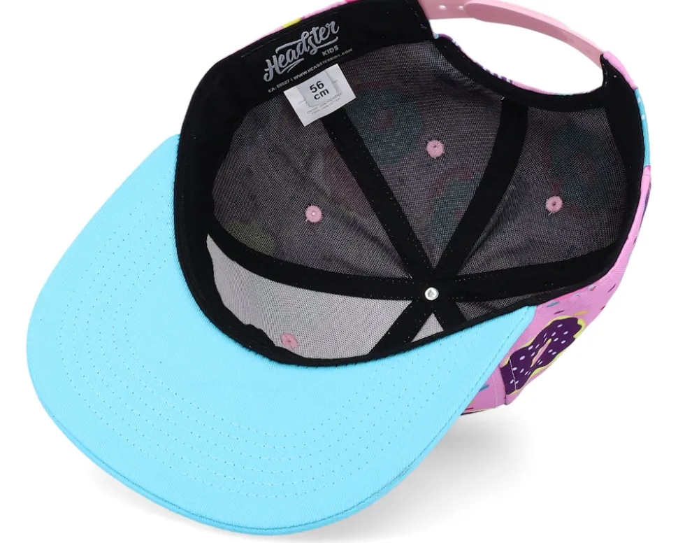Kids Duh Donut Pink Snapback - Headster
