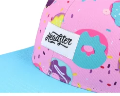 Kids Duh Donut Pink Snapback - Headster