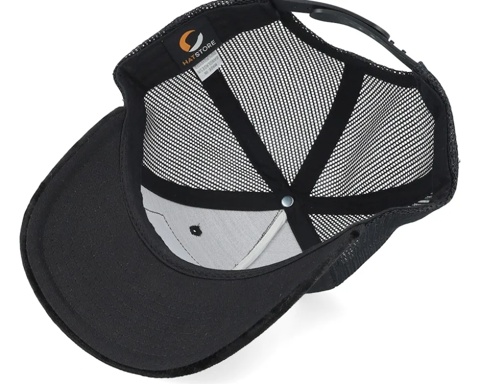 Kids Eiffel Tower Velvet Black A-Frame Trucker - Calza Pennello