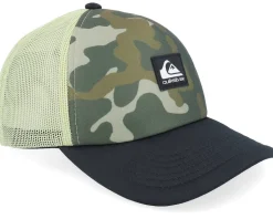 Kids Emu Coop Grape Leaf/Black A-Frame Trucker - Quiksilver