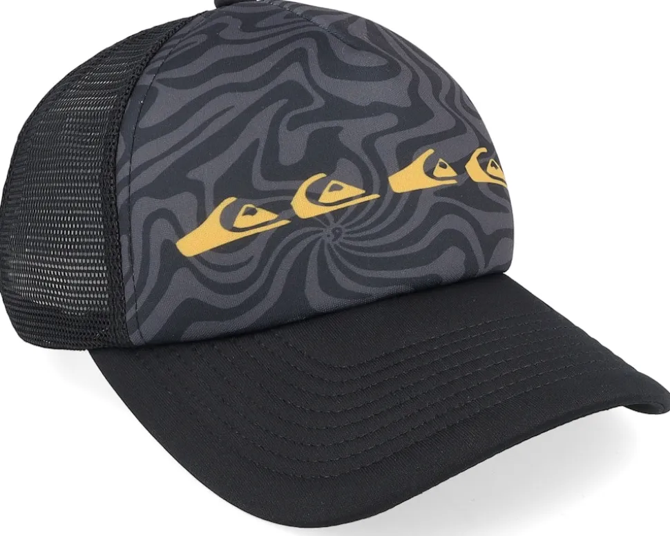 Kids Emu Coop Jet Black Trucker - Quiksilver
