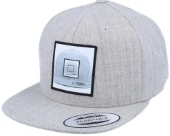 Kids Endless Projection Heather Grey Snapback - Kiddo Cap