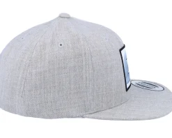 Kids Endless Projection Heather Grey Snapback - Kiddo Cap