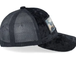 Kids Excavator Velvet Black Trucker - Calza Pennello