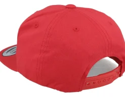 Kids Fire Fighter Junior 3d Patch Red Snapback - Kiddo Cap