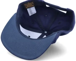 Kids Flaming Football Navy Snapback - Forza