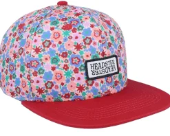 Kids Floral Dream Merlot Snapback - Headster