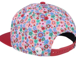 Kids Floral Dream Merlot Snapback - Headster