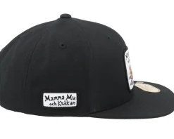 Kids Flyger Black Snapback - Mamma Mu & Kråkan