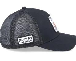 Kids Flyger Black Trucker - Mamma Mu & Kråkan
