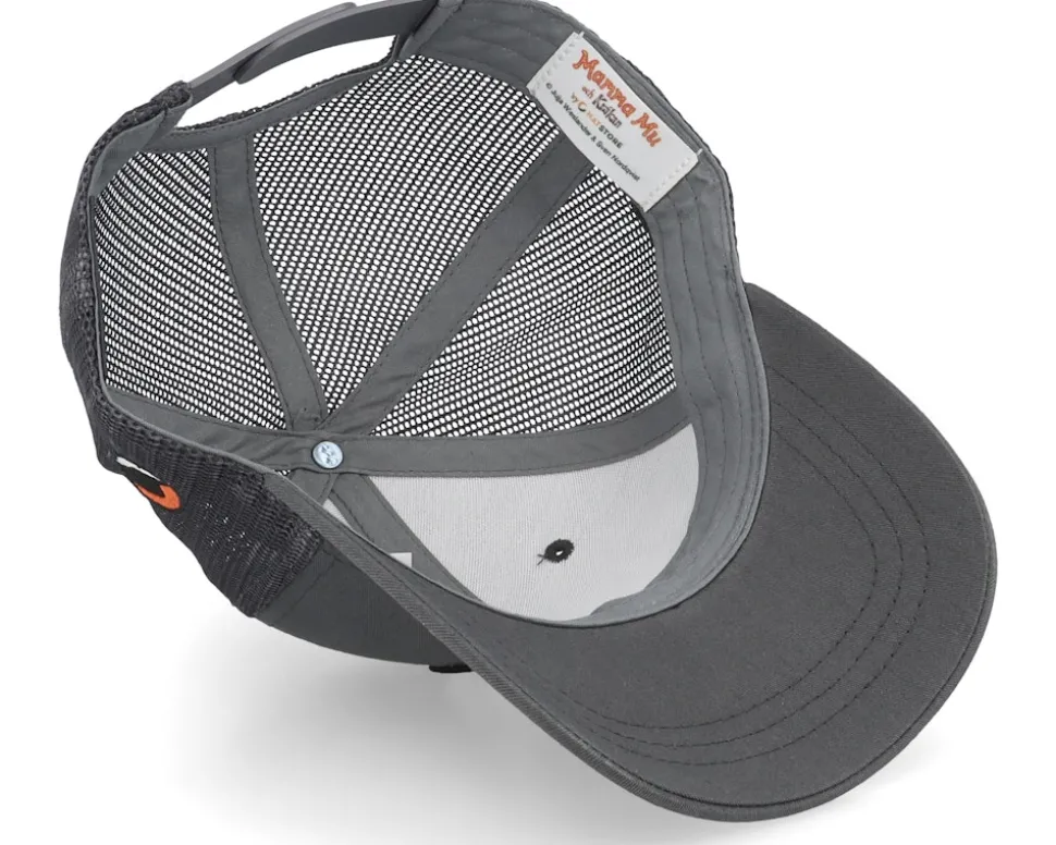 Kids Flyger Dark Grey Trucker - Mamma Mu & Kråkan
