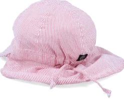 Kids Freddy Jr. Seersucker Red Ear Flap - CTH Ericson