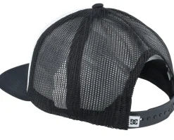 Kids Gas Station White/Black Trucker - DC