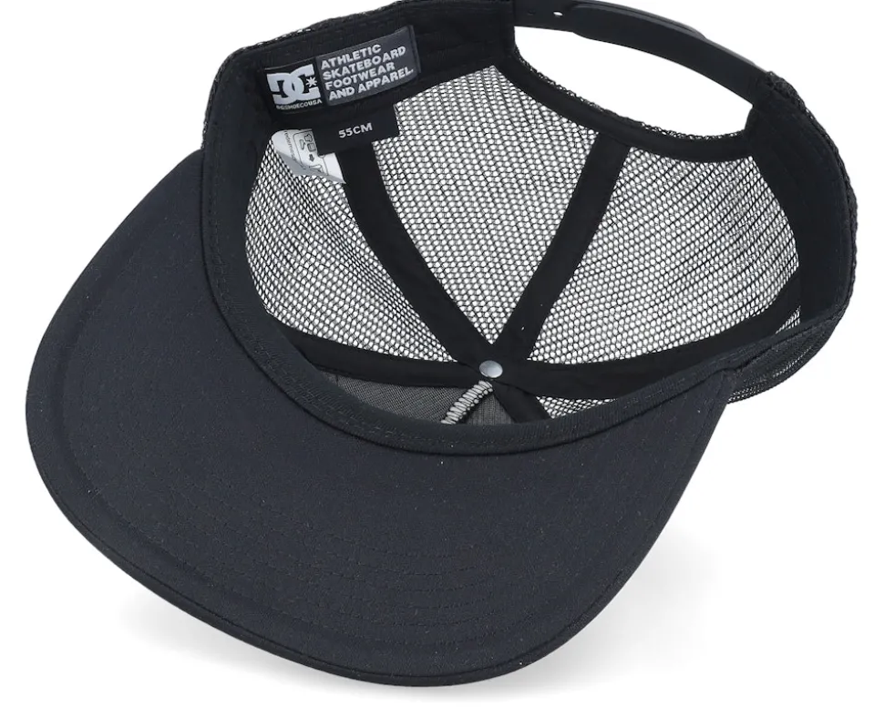 Kids Gas Station White/Black Trucker - DC