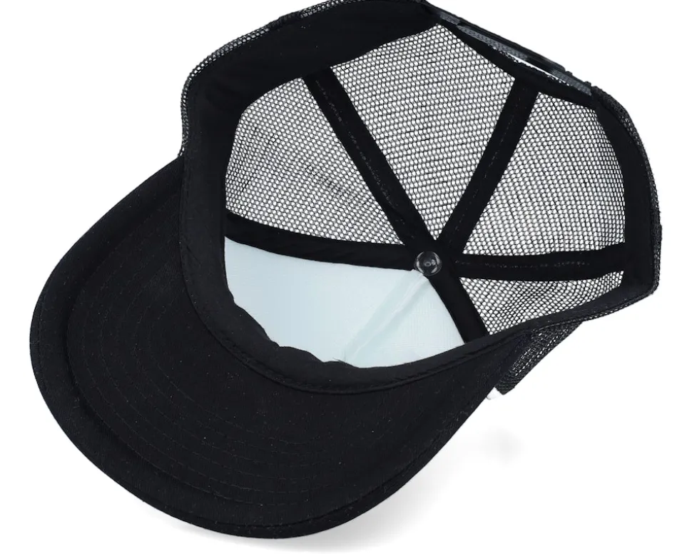 Kids Geometry Koala Black/White Foam Trucker - Kiddo Cap