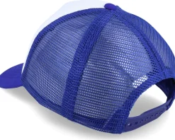 Kids Geometry Unicorn Royal Blue/White Foam Trucker - Kiddo Cap