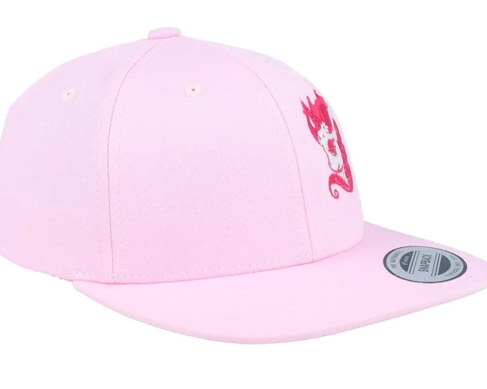 Kids Glorious Unicorn Pink Snapback - Unicorns