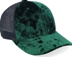 Kids Green/Black Velvet Trucker - Equip