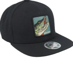 Kids Grisjävel Black Snapback - Skillfish