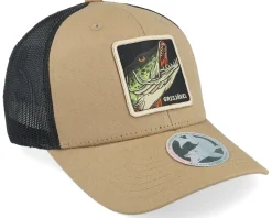 Kids Grisjävel Caramel/Black Trucker - Skillfish