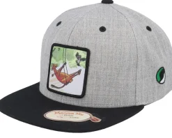 Kids Gungar Grey/Black Snapback - Mamma Mu & Kråkan